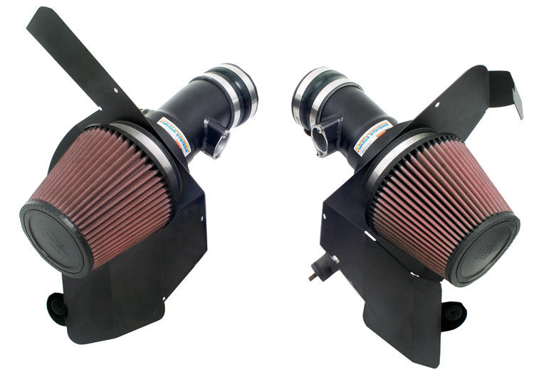 2005-2008 BMW M5 5.0L V10 Typhoon Air Intake System - Flat Black - K&N-69-2003TFK