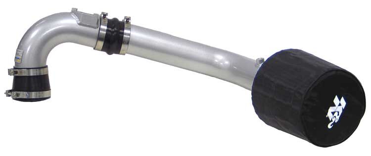 2003-2008 Mazda 3 2.0L 2.3L L4 Typhoon Air Intake System - Silver - K&N-69-6010TS