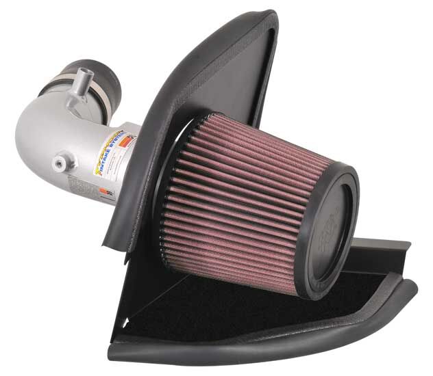 2007 Mazda 3 MazdaSpeed 2.3L L4 Typhoon Air Intake System - Silver - K&N-69-6011TS