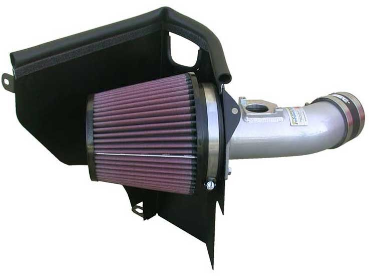2002-2005 Subaru WRX STi 2.0L H4 Typhoon Air Intake System - Silver - K&N-69-8001TS