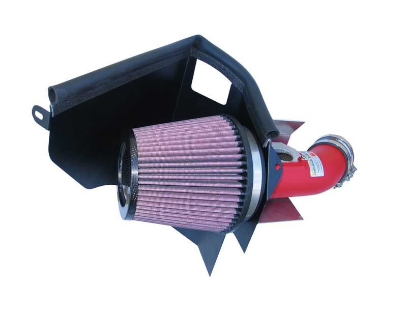 2004-2007 Subaru WRX STi 2.5L H4 Typhoon Air Intake System - Red - K&N-69-8001TWR