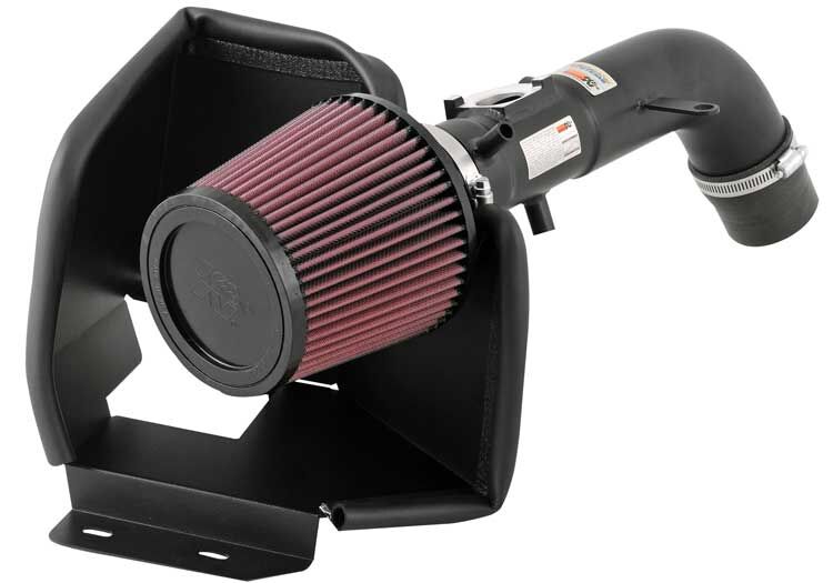 2002-2006 Toyota Camry 2.4L L4 Typhoon Air Intake System - T. Black - K&N-69-8609TTK