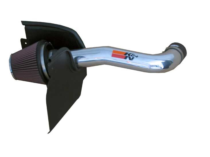 2004-2007 Jeep Liberty 3.7L V6 K&N Intake System - Polished - K&N-77-1540KP