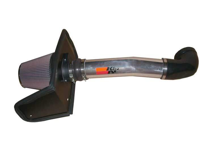 2003-2007 Hummer H2 6.0L V8 K&N Intake System - Polished - K&N-77-3037KP