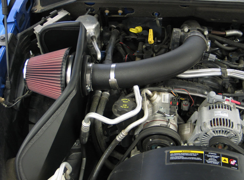 2007-2008 Dodge Dakota 3.7L 6-CYL K&N Performance Air Intake System