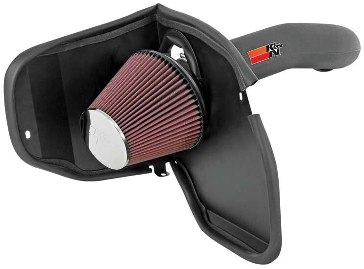 2008-2009 Jeep Liberty 3.7L 6-CYL K&N Performance Air Intake System - 57-1559