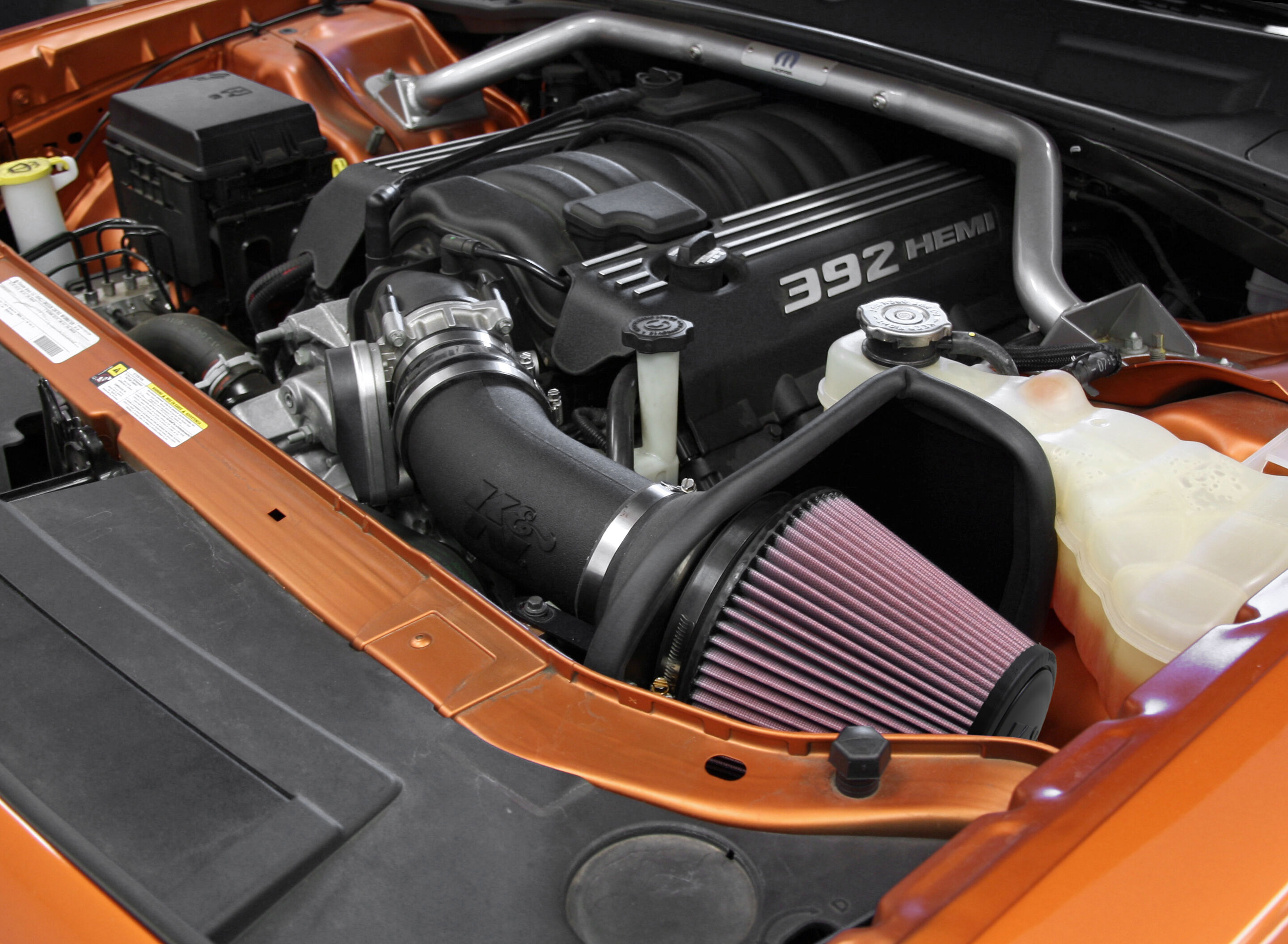 2012-2021 Dodge Charger 6.4L V8 K&N Performance Air Intake System