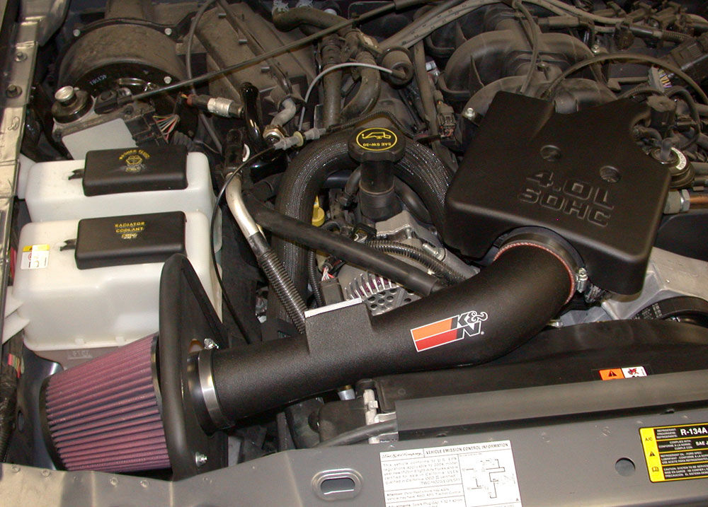 2004-2011 Ford Ranger 4.0L 6-CYL K&N Performance Air Intake System