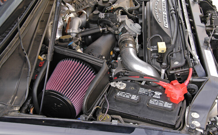 2008-2010 Ford F-550 Super Duty 6.4L V8 K&N Performance Air Intake System