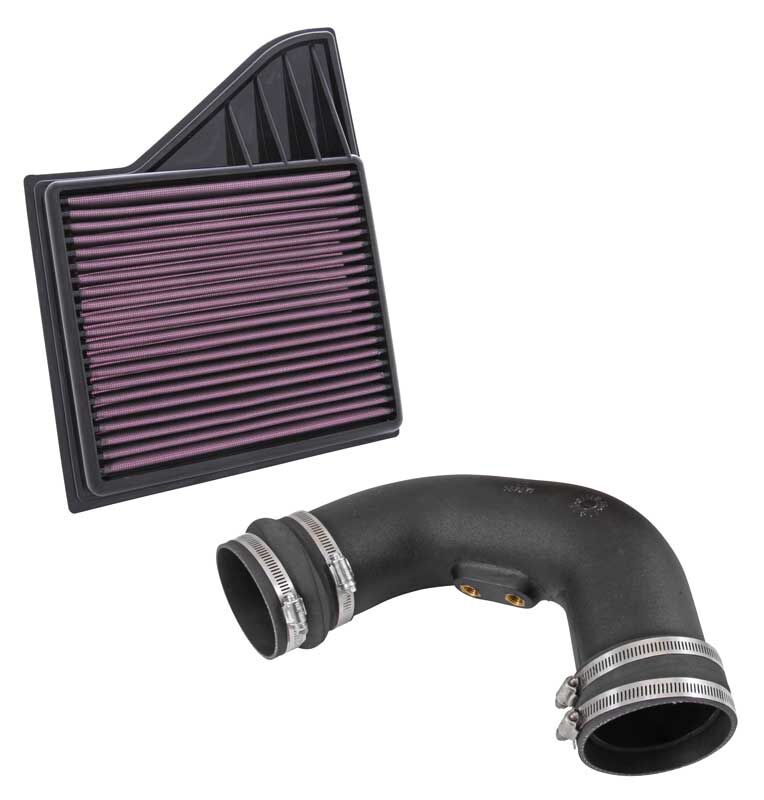 2012-2013 Ford Mustang GT 5.0L V8 K&N Performance Air Intake System