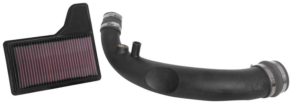 2018-2021 Ford Mustang 2.3L 4-CYL K&N Performance Air Intake System - 57-2606