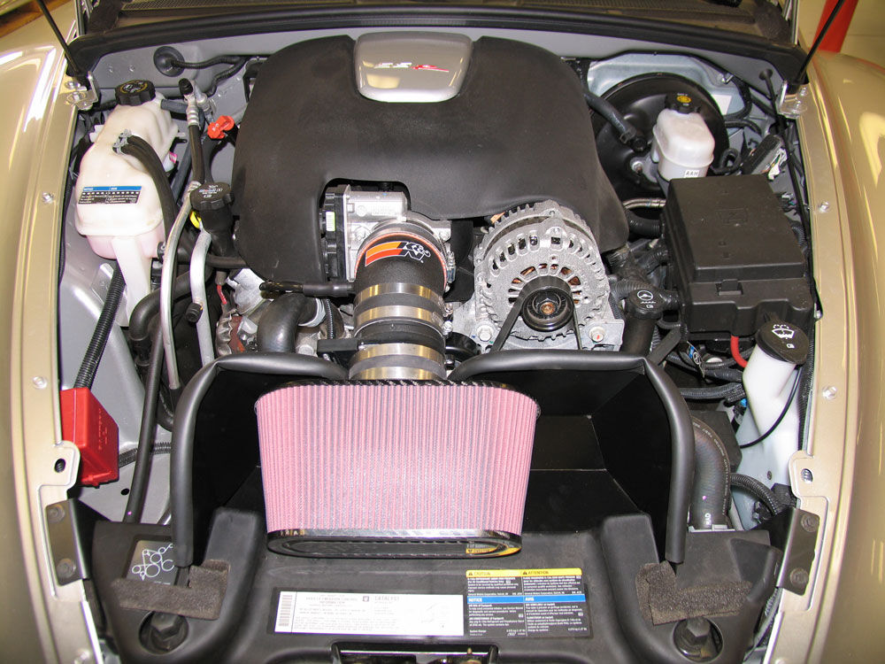 2005-2006 Chevrolet SSR 6.0L V8 K&N Performance Air Intake System