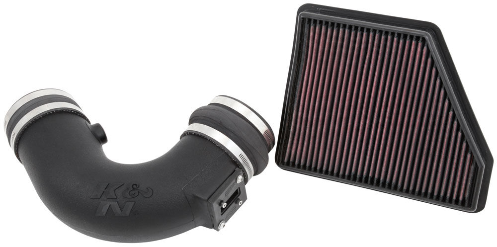 2010-2011 Chevrolet Camaro 6.2L V8 K&N Performance Air Intake System - 57-3074