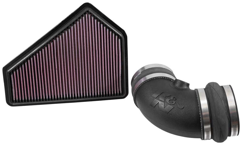 2009-2015 Cadillac CTS 6.2L V8 K&N Performance Air Intake System - 57-3086