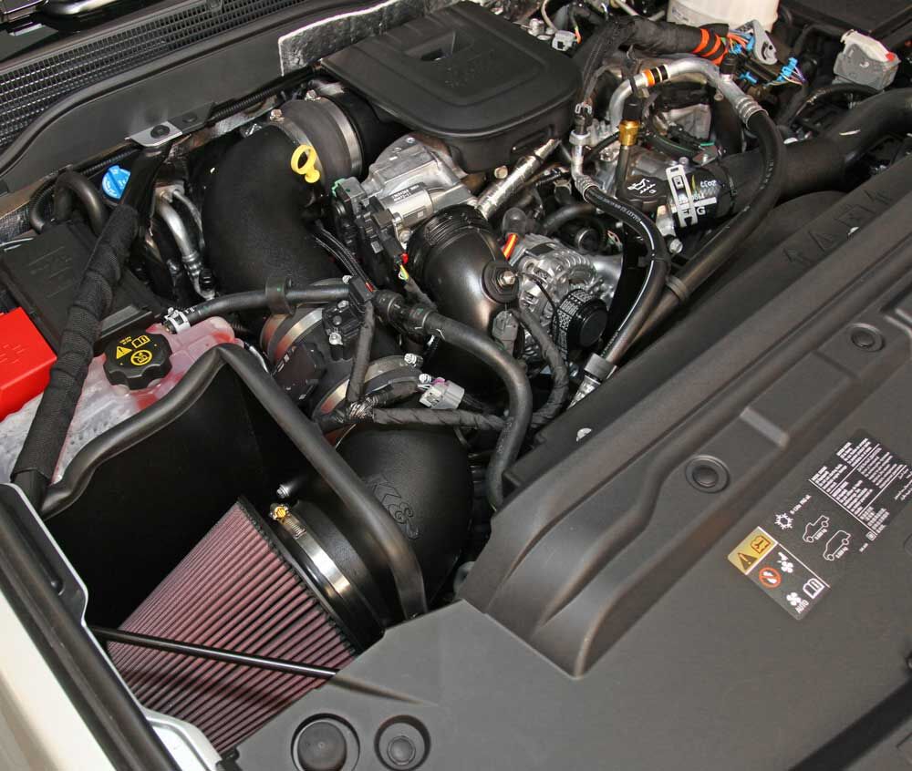 2015 GMC Sierra 3500 HD 6.6L V8 K&N Performance Air Intake System