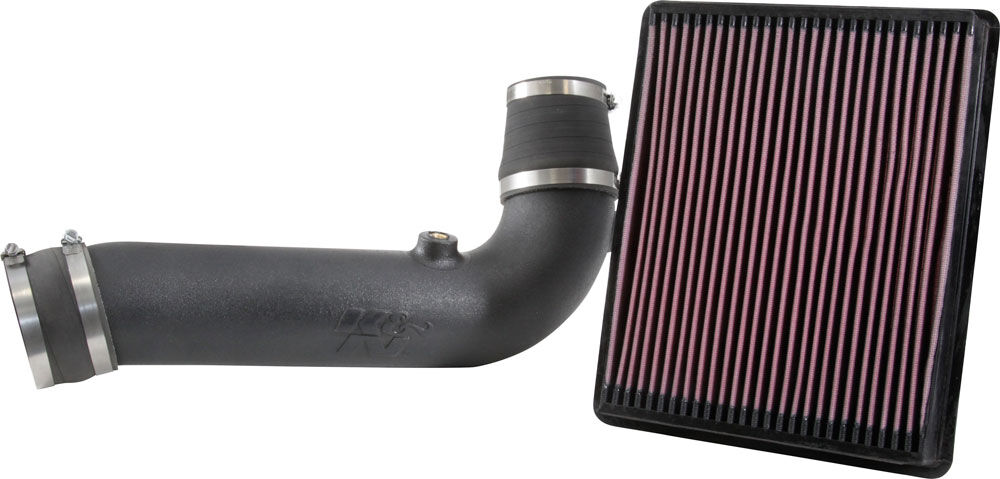 2017-2018 GMC Sierra 1500 4.3L 6-CYL K&N Performance Air Intake System - 57-3103