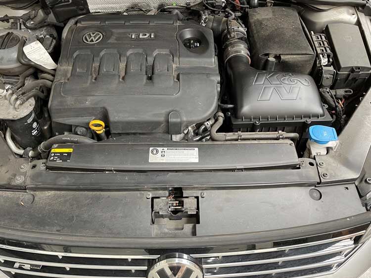 2015-2016 Audi A3 2.0L 4-CYL K&N Performance Air Intake System