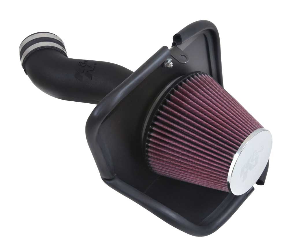 2014-2018 Jeep Cherokee 3.2L 6-CYL K&N Performance Air Intake System - 63-1569