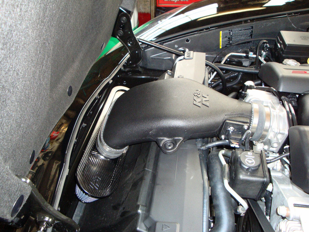 2010-2012 Chevrolet Corvette Base/Grand Sport 6.2L V8 K&N Performance Air Intake System