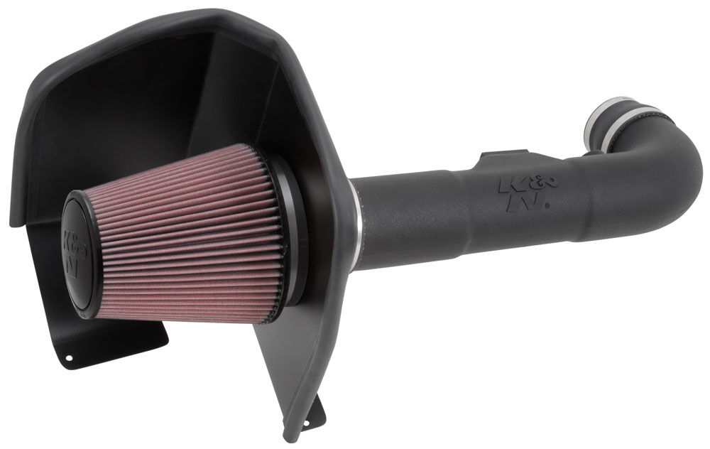 2015-2020 GMC Yukon 5.3L V8/6.2L V8 K&N Performance Air Intake System - 63-3082