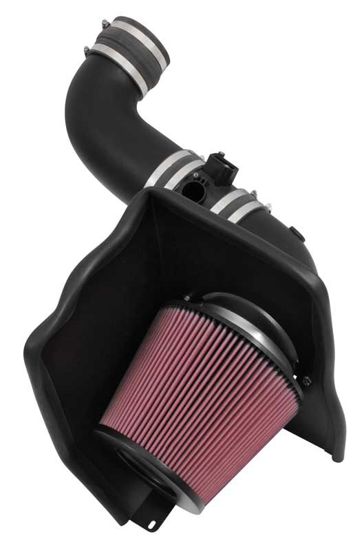 2015-2016 GMC Sierra 3500 HD 6.6L V8 K&N Performance Air Intake System - 63-3087