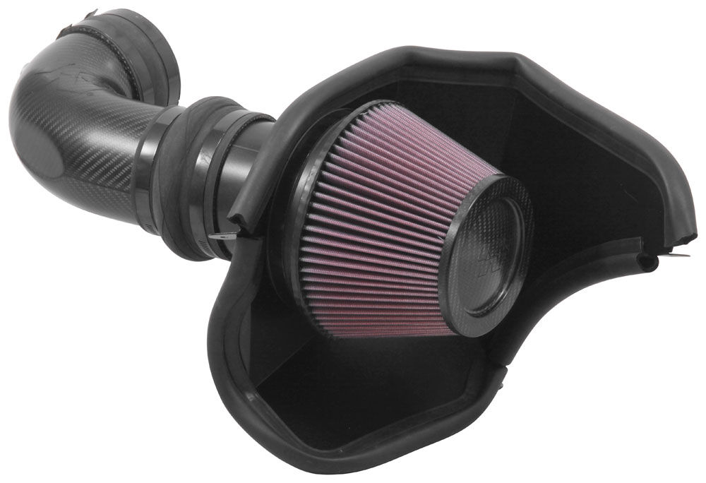2016-2019 Cadillac CTS 6.2L V8 K&N Performance Air Intake System - 63-3096