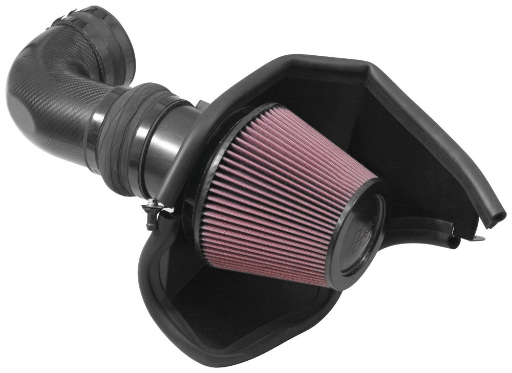 2017-2021 Chevrolet Camaro ZL1 6.2L V8 K&N Performance Air Intake System - 63-3099