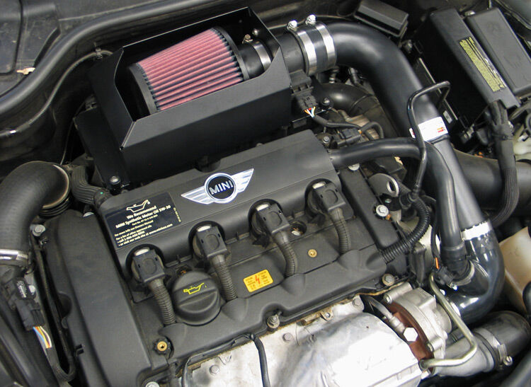 2007-2008 Mini Cooper S/S Chili/S Hot Chili/S Salt 1.6L 4-CYL Turbocharged Hatchback Manual K&N Performance Air Intake System