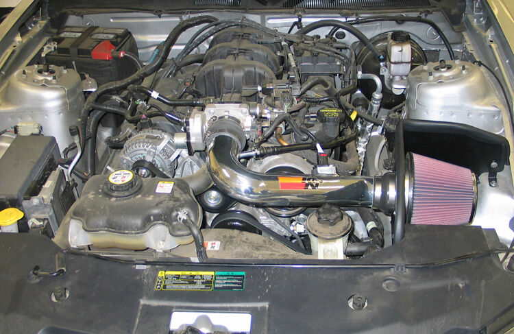 2010 Ford Mustang 4.0L 6-CYL K&N Performance Air Intake System