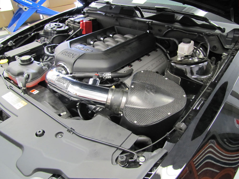2012-2013 Ford Mustang GT 5.0L V8 K&N Performance Air Intake System
