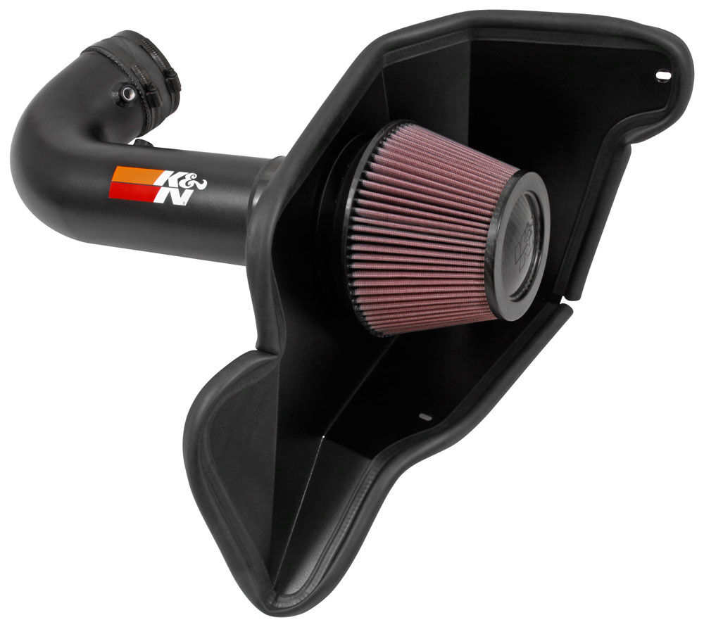 2016-2019 Ford Mustang 5.2L V8 K&N Performance Air Intake System - 69-3538TTK