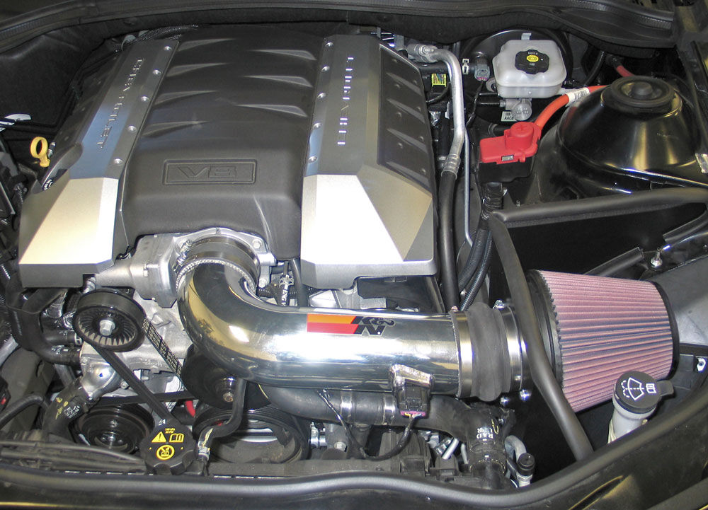 2013-2015 Chevrolet Camaro SS 6.2L V8 K&N Performance Air Intake System