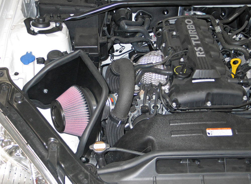 2010-2012 Hyundai Genesis Coupe 2.0L 4-CYL K&N Performance Air Intake System
