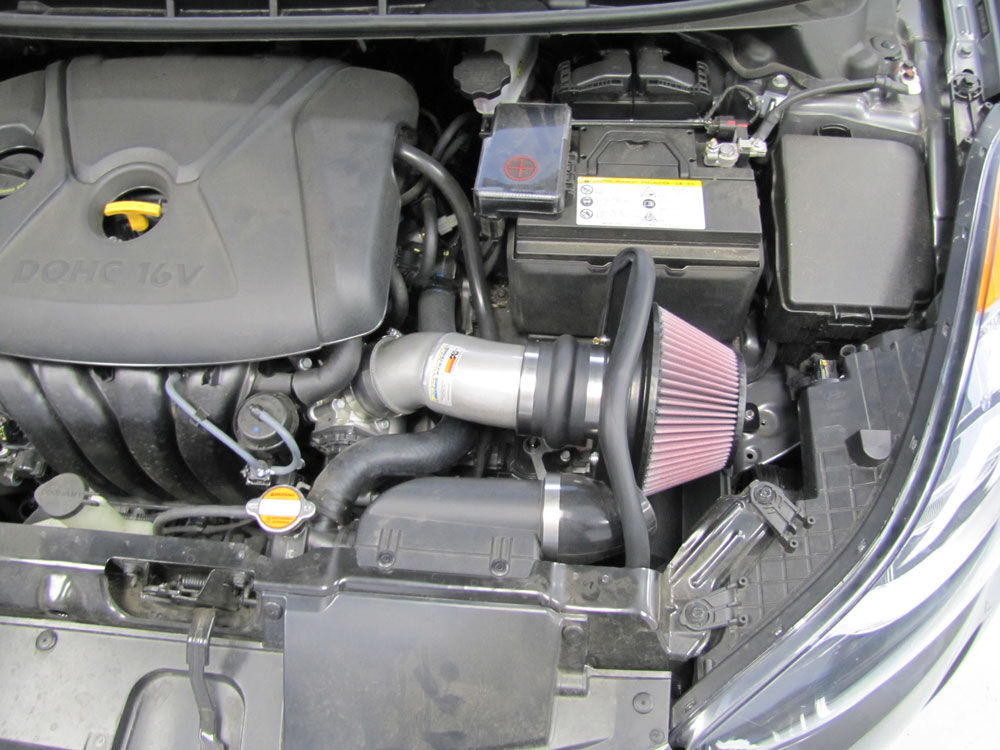 2011-2013 Hyundai Elantra 1.8L 4-CYL K&N Performance Air Intake System