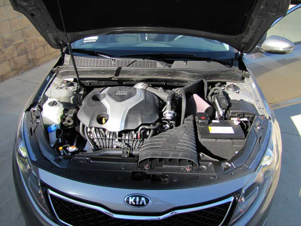 2011-2014 Kia Optima 2.0L 4-CYL K&N Performance Air Intake System