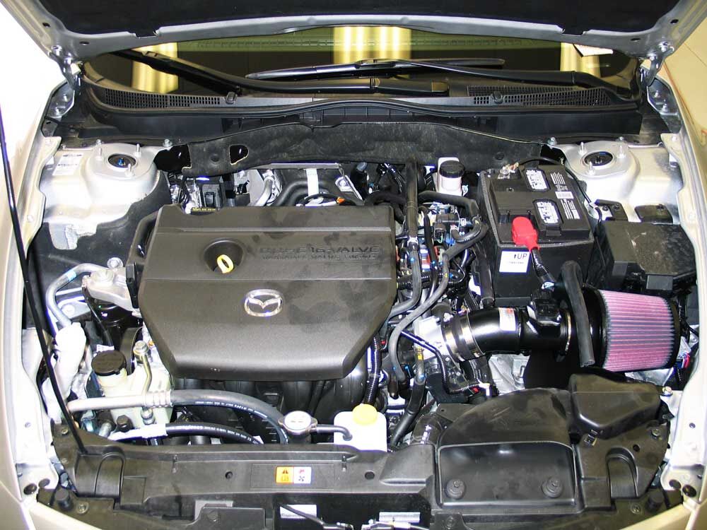 2009-2013 Mazda 6 2.5L 4-CYL K&N Performance Air Intake System