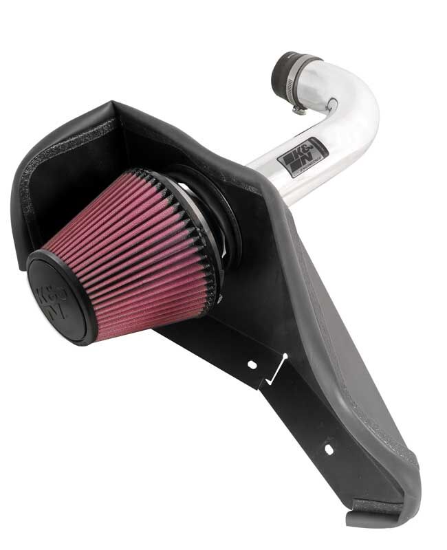 2007-2008 Dodge Dakota 3.7L 6-CYL K&N Performance Air Intake System - 77-1558KP