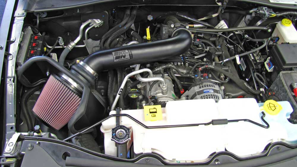 2010-2012 Jeep Liberty 3.7L 6-CYL K&N Performance Air Intake System