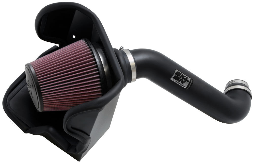 2010-2012 Jeep Liberty 3.7L 6-CYL K&N Performance Air Intake System - 77-1562KTK