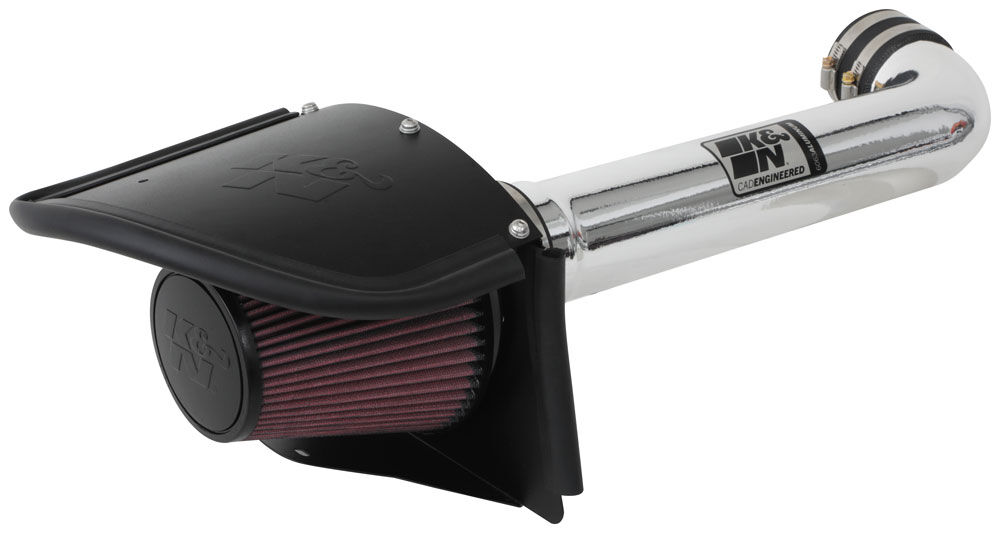 2012-2017 Jeep Wrangler 3.6L 6-CYL K&N Performance Air Intake System - 77-1566KP