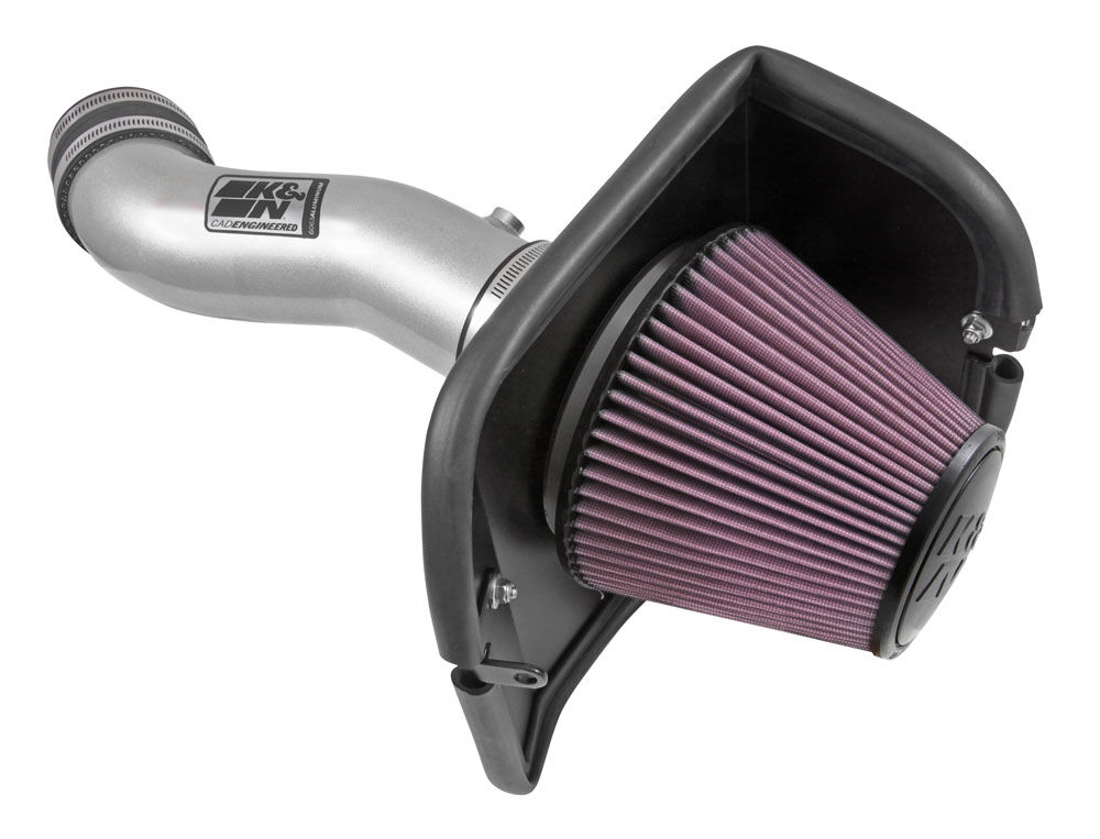 2014-2018 Jeep Cherokee 3.2L 6-CYL K&N Performance Air Intake System - 77-1569KS