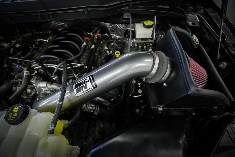 2021 Ford F-150 5.0L V8 K&N Performance Air Intake System
