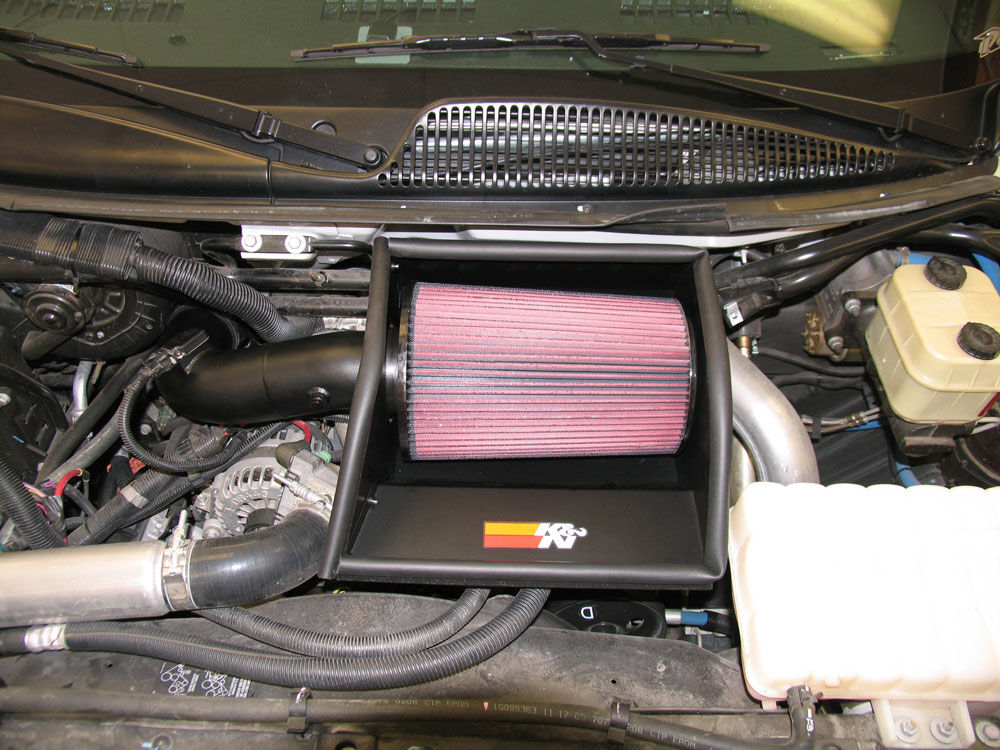 2006 GMC C5500 Topkick 6.6L V8 K&N Performance Air Intake System