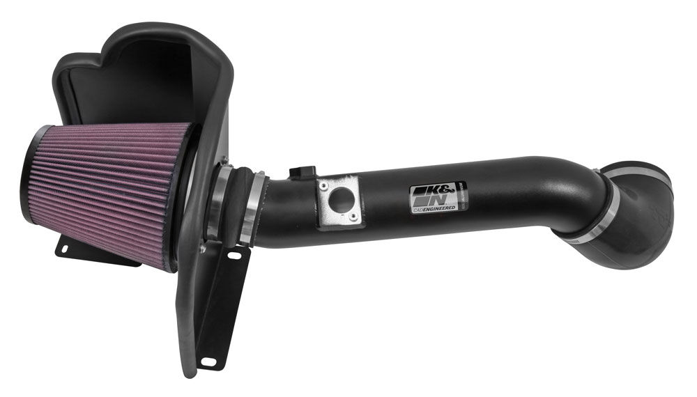 2014-2015 GMC Sierra 3500 HD 6.0L V8 K&N Performance Air Intake System - 77-3086KTK