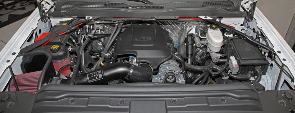 2016-2019 GMC Sierra 3500 HD 6.0L V8 K&N Performance Air Intake System