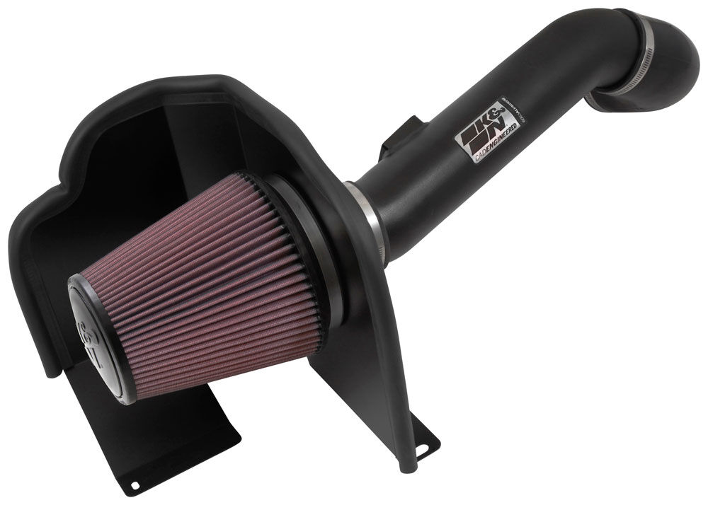 2016-2019 GMC Sierra 3500 HD 6.0L V8 K&N Performance Air Intake System - 77-3090KTK