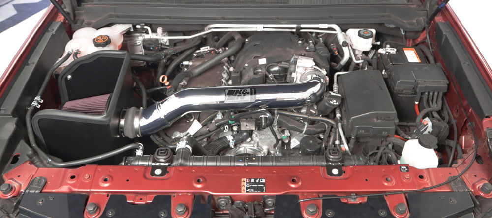 2017-2021 GMC Canyon 3.6L 6-CYL K&N Performance Air Intake System