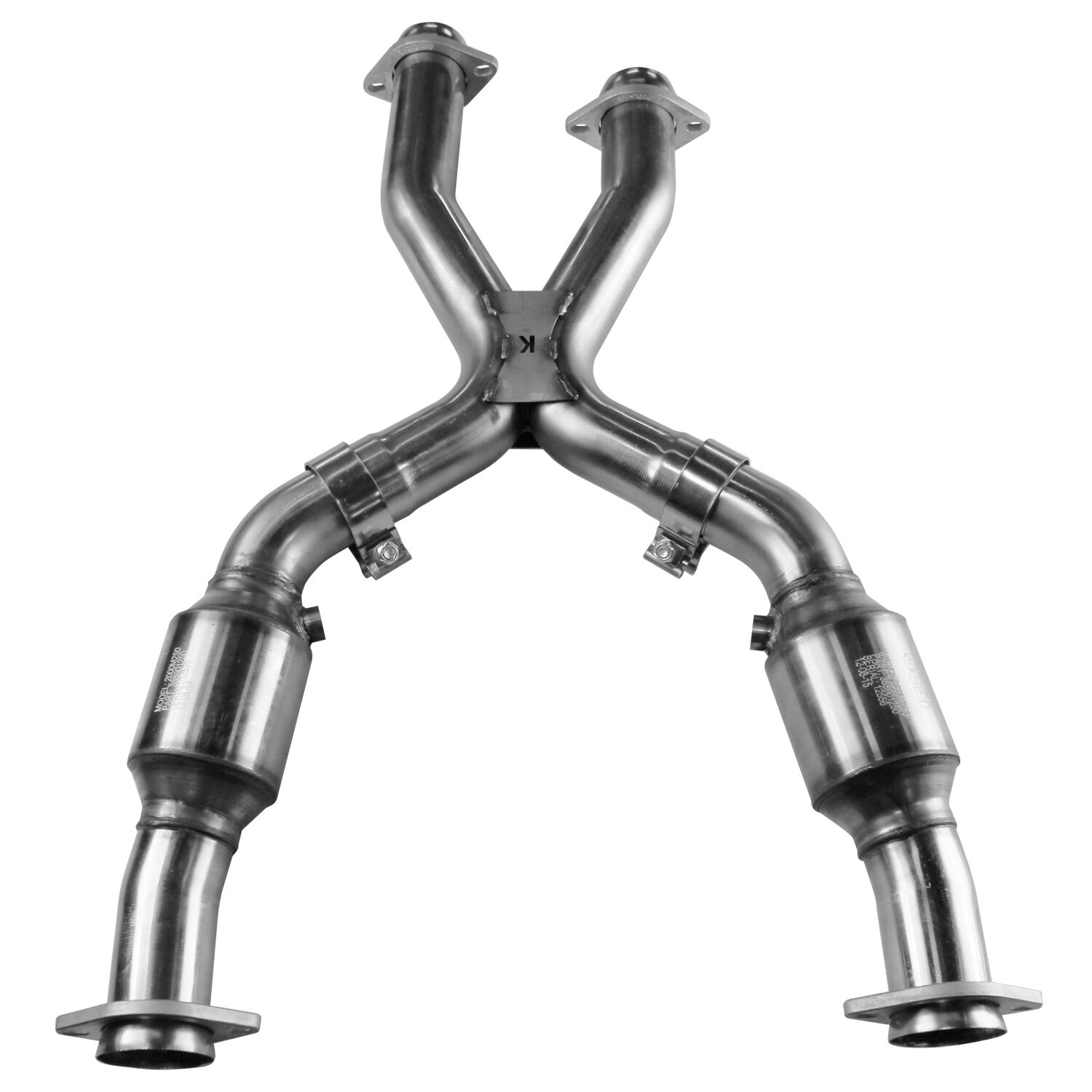 1999-2004 Ford Mustang 4.6L V8 Kooks Non Catted X Pipe 304 Stainless Steel