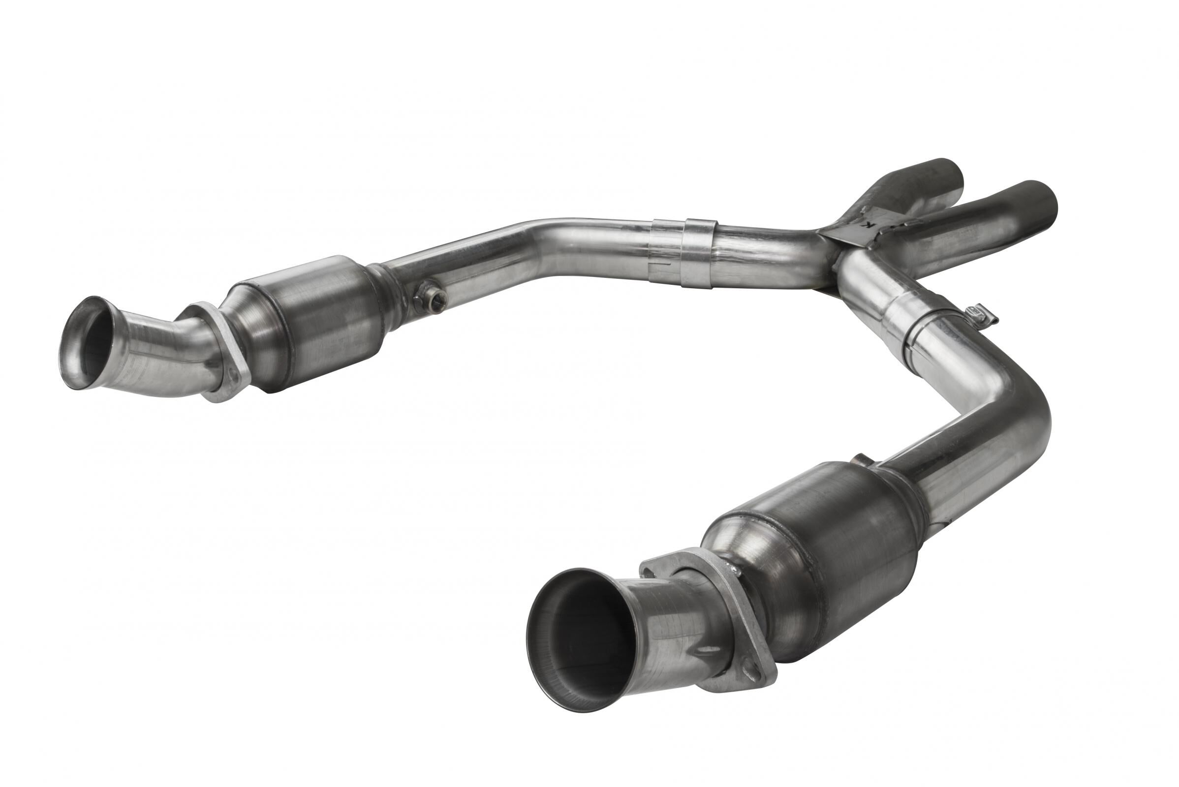 2005-2010 Ford Mustang 4.6L V8 Kooks Green Catted X Pipe 304 Stainless Steel
