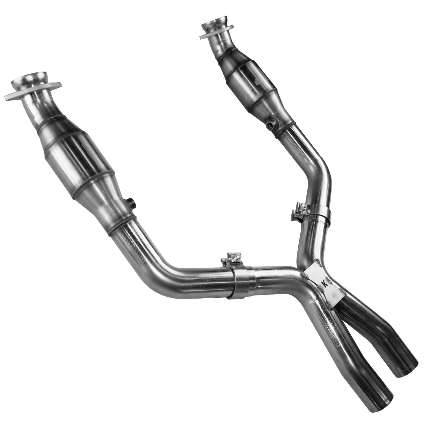 2005-2010 Ford Mustang 4.6L V8 Kooks Green Catted X Pipe 304 Stainless Steel